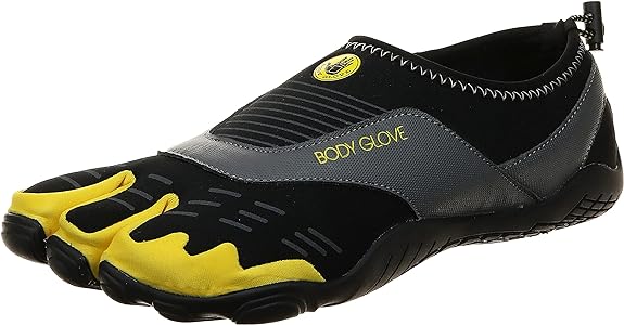 Body Glove Mens Water Shoes | 3T Cinch Mens Barefoot Water Shoes - Quick-Dry Durable Mens Beach Shoes Swim Shoes Aqua Shoes Slip-On