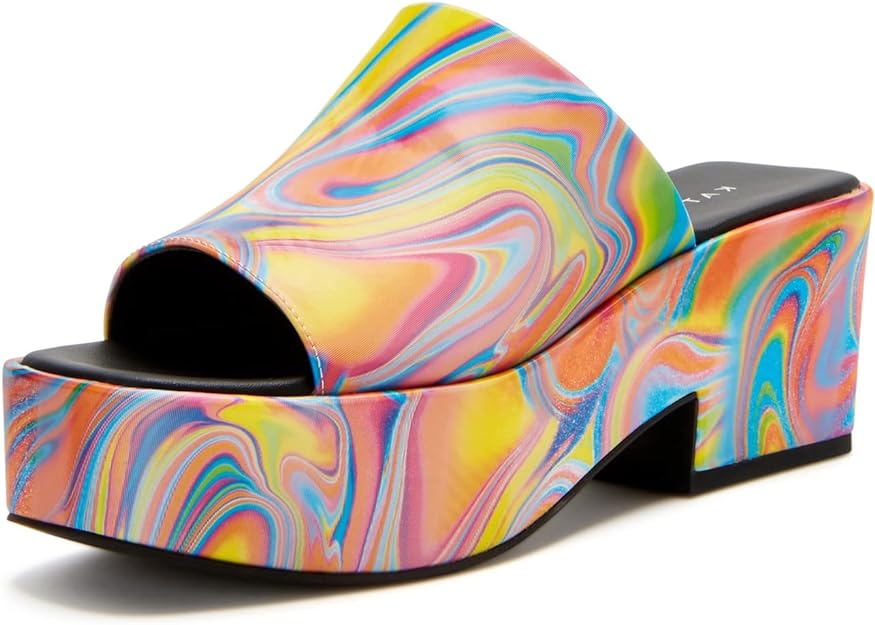 Katy Perry Women's The Busy Bee Slide Wedge Sandal 