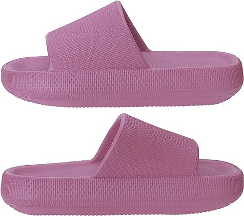Joomra Pillow Slippers for Women and Men Non Slip Quick Drying Shower Slides Bathroom Sandals | Ultra Cushion | Thick SoleJoomra Pillow Slippers for Women and Men Non Slip Quick Drying Shower Slides Bathroom Sandals | Ultra Cushion | Thick Sole