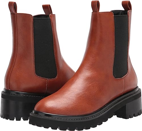 The Drop Women's Saviah Chunky Sole Pull-On Chelsea Boot 