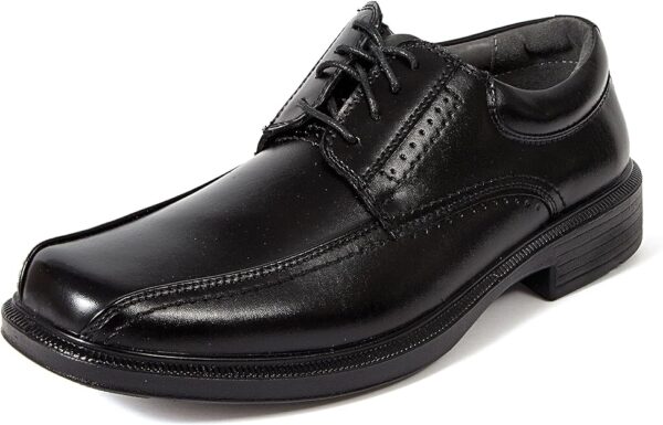 Deer Stags Men's Oxford Shoes Black (Oxford Men’s Lace Up Shoes) Black Oxford Shoes Men